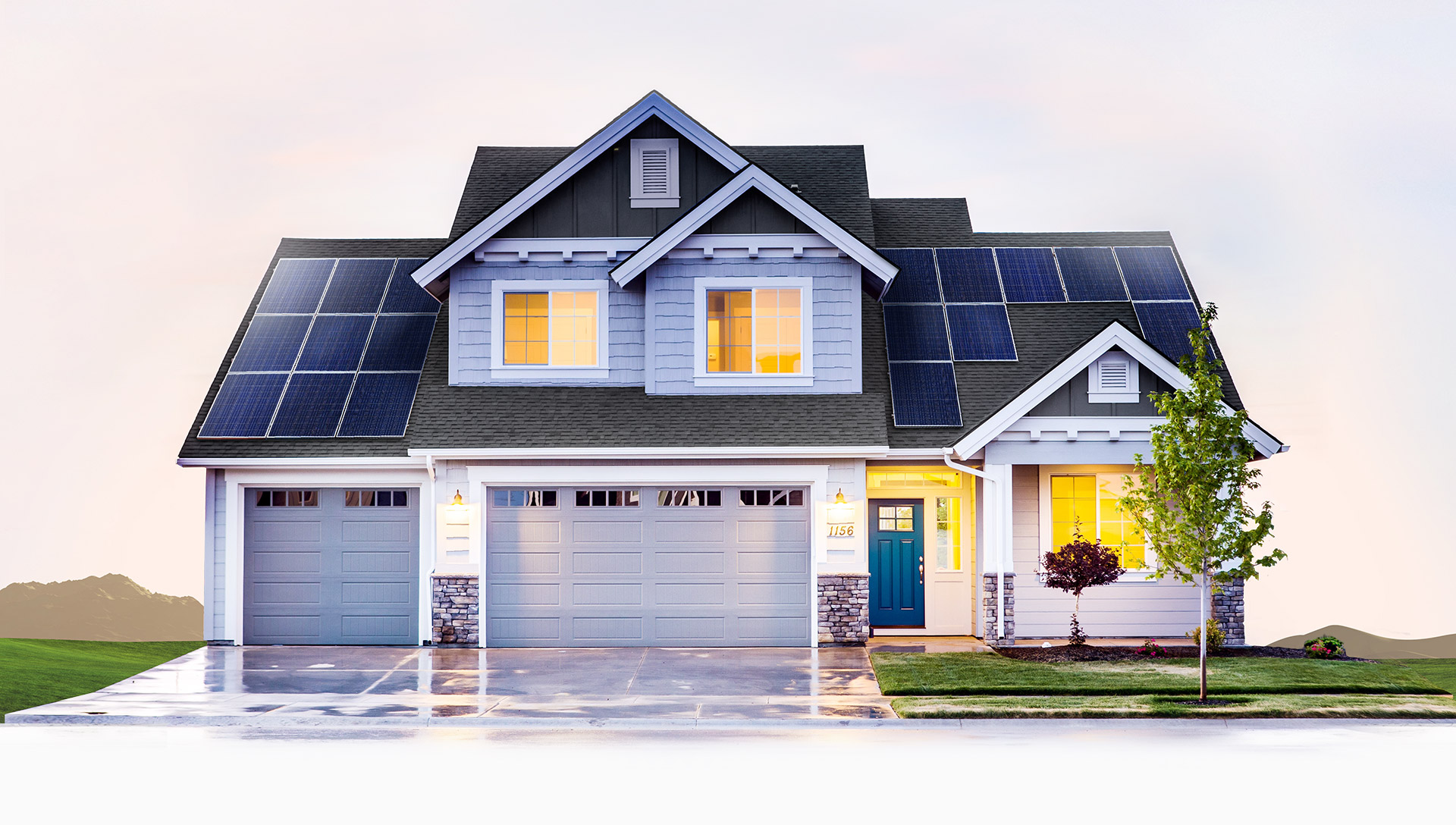 Solar battery backup for home